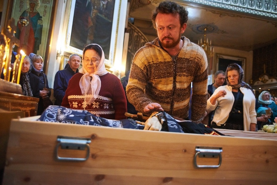 Прощание с архимандритом Тихоном (Секретарёвым)