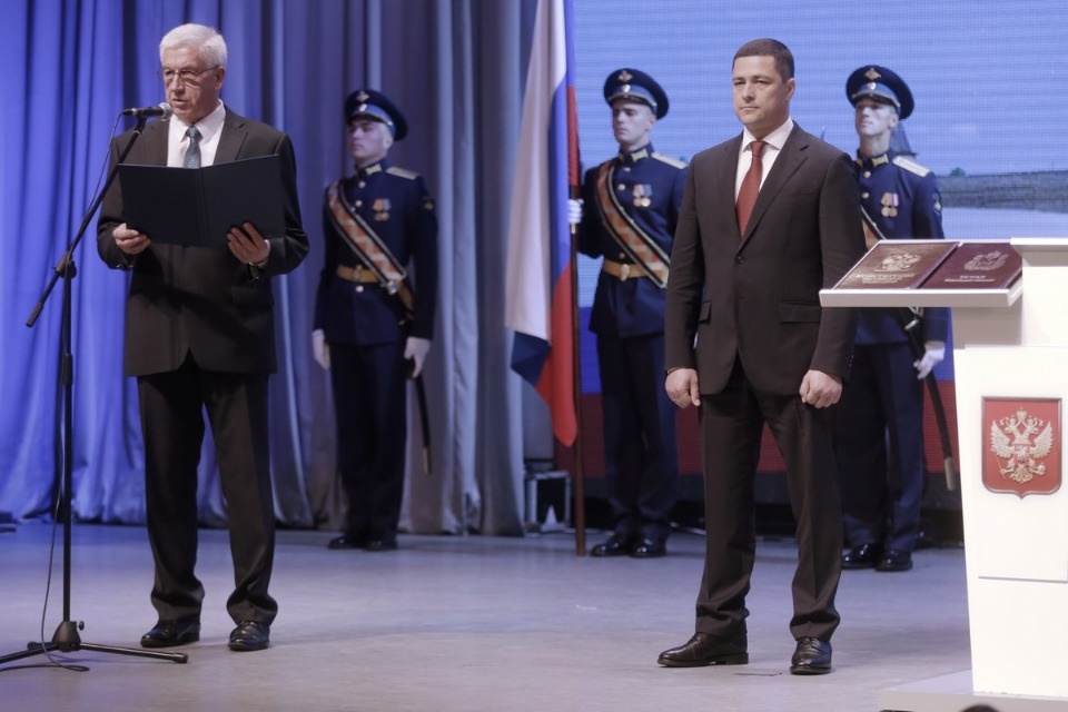 Михаил Ведерников вступил в должность губернатора Псковской области