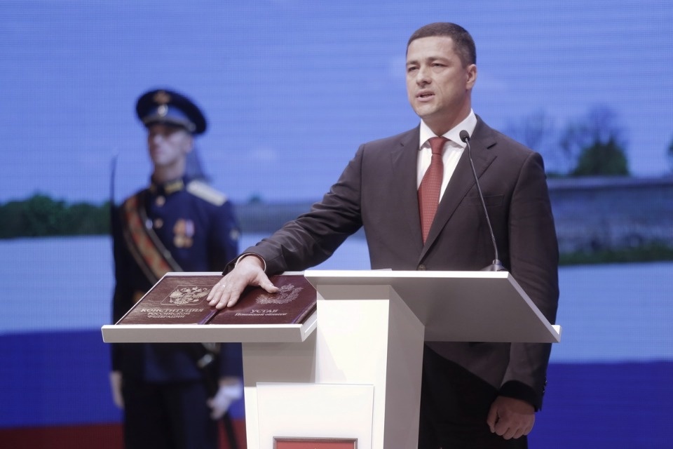Михаил Ведерников вступил в должность губернатора Псковской области