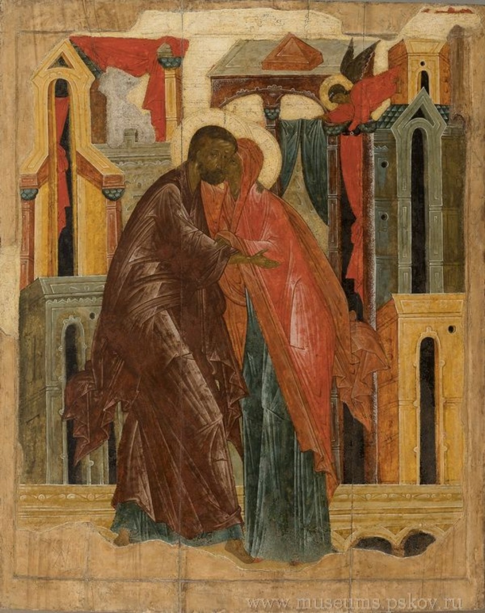 Икона из собрания Псковского музея-заповедника стала единственным экспонатом на выставке в Музее русской иконы в Москве