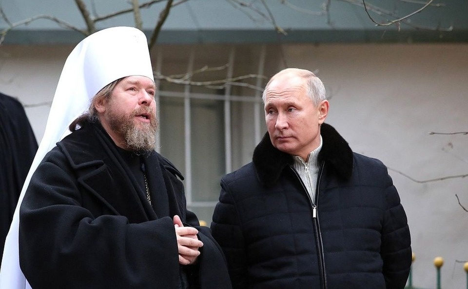 Владимир Путин посетил Свято-Успенский Псково-Печерский монастырь Владимир Путин посетил Свято-Успенский Псково-Печерский монастырь