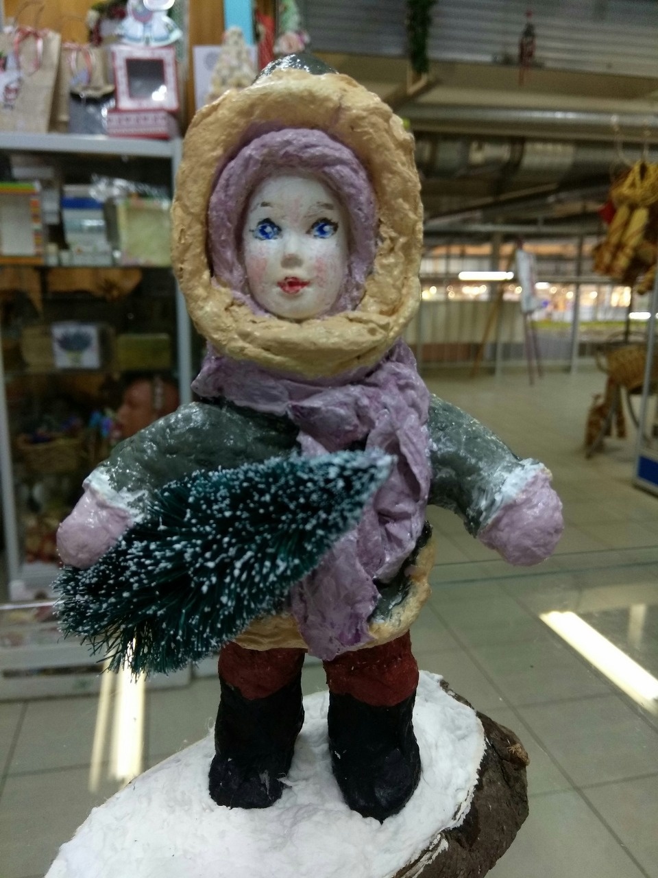 Светлана Горшкова: Этой осенью появилась моя первая ватная игрушка Светлана Горшкова: Этой осенью появилась моя первая ватная игрушка