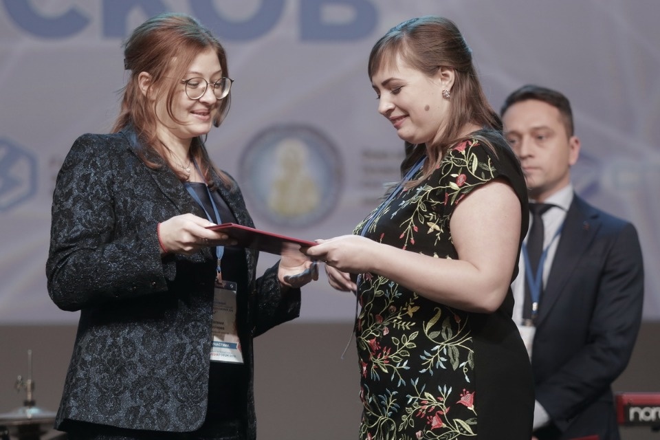 Награждение участников Псковского международного Медиафорума Награждение участников Псковского международного Медиафорума