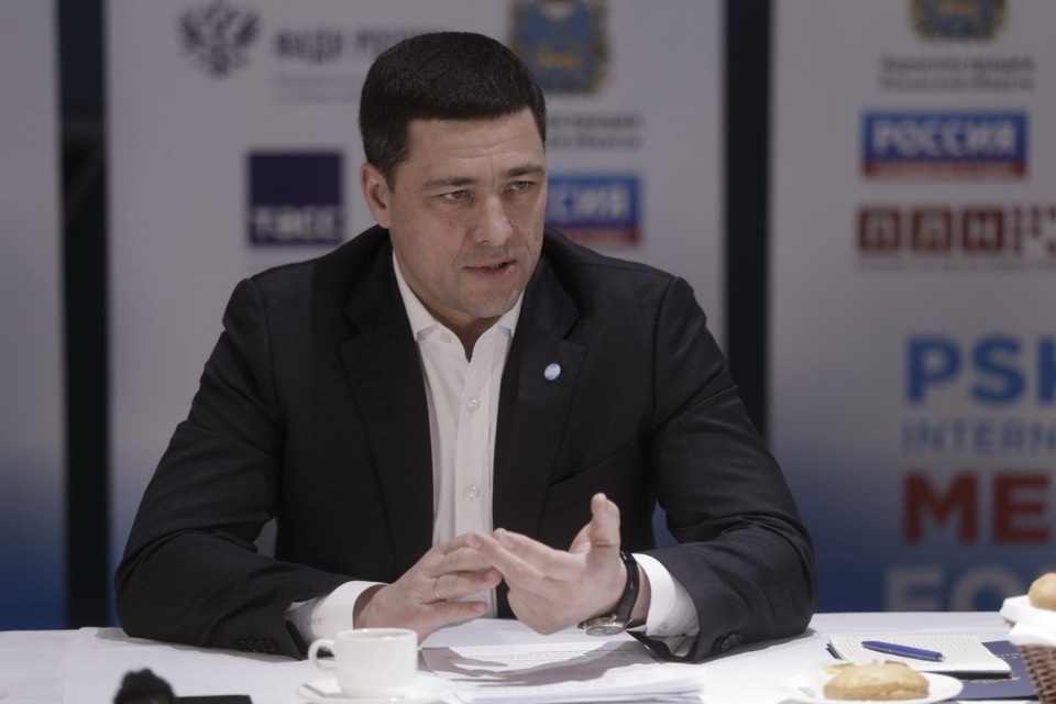 Встреча Михаила Ведерникова с руководством региональных СМИ Встреча Михаила Ведерникова с руководством региональных СМИ