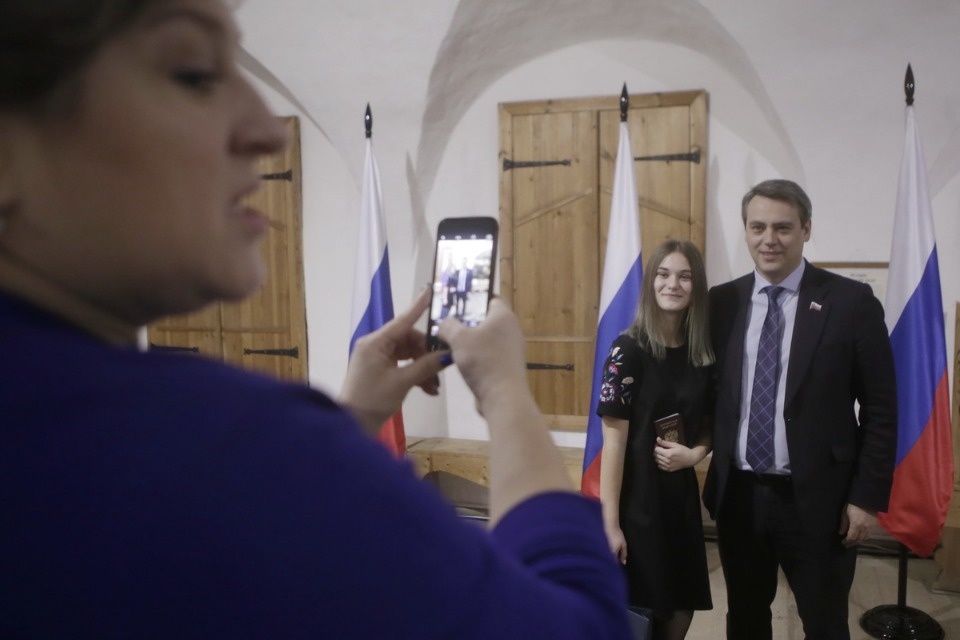 Торжественный приём в честь 25-летия Конституции РФ