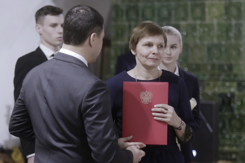 Торжественный приём в честь 25-летия Конституции РФ