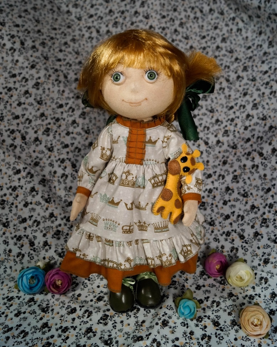 Оксана Мельник: Хотела создать уникальную куклу