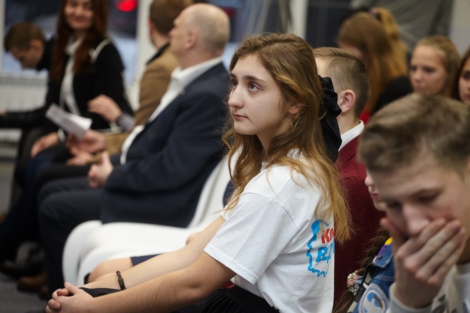 Встреча Михаила Ведерникова с волонтерами и участниками проекта «Великие имена России»