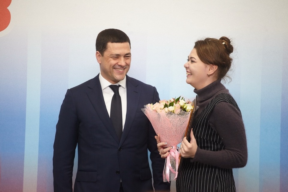 Встреча Михаила Ведерникова с волонтерами и участниками проекта «Великие имена России»