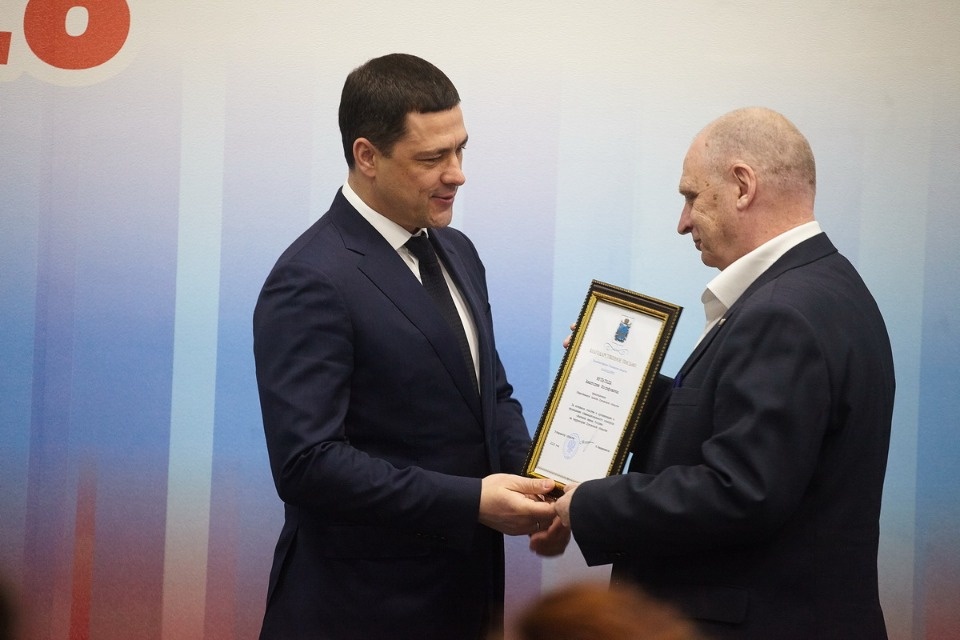 Встреча Михаила Ведерникова с волонтерами и участниками проекта «Великие имена России»