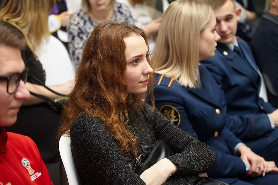 Встреча Михаила Ведерникова с волонтерами и участниками проекта «Великие имена России»