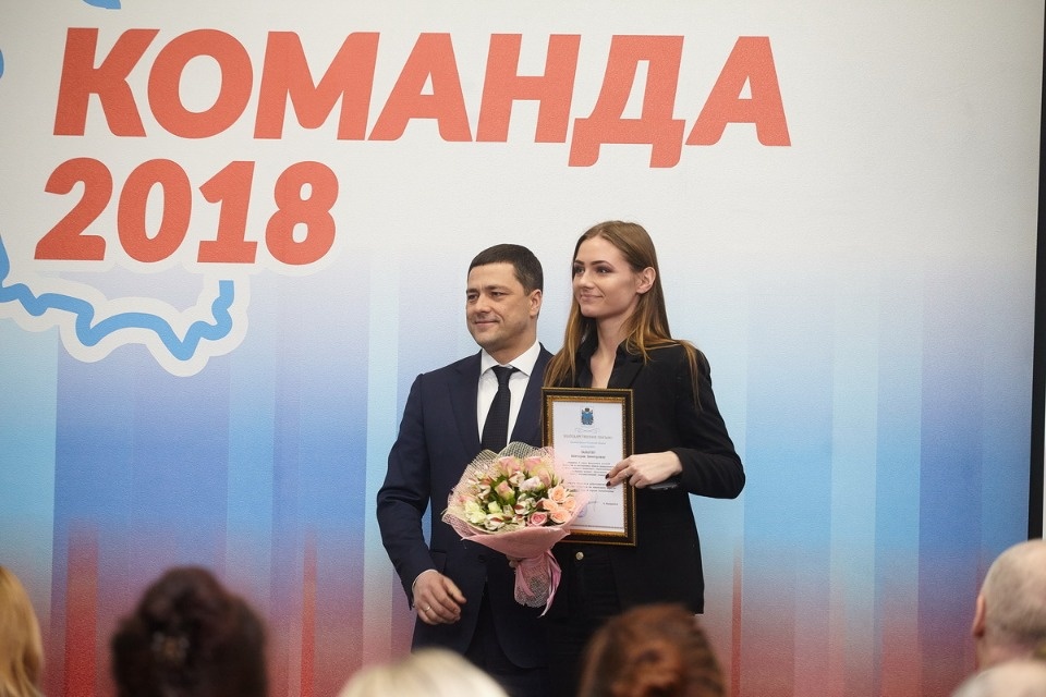 Встреча Михаила Ведерникова с волонтерами и участниками проекта «Великие имена России»