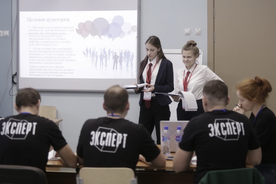 Конкурс предпринимателей на чемпионате «Молодые профессионалы» (Worldskills Russia) в Пскове