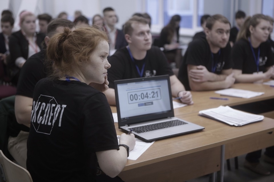 Конкурс предпринимателей на чемпионате «Молодые профессионалы» (Worldskills Russia) в Пскове