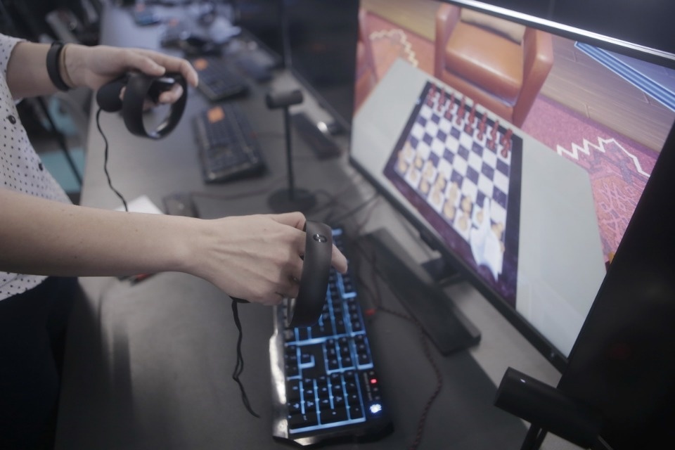 Журналисты играли как дети в «Кванториуме» Пскова Журналисты играли как дети в «Кванториуме» Пскова