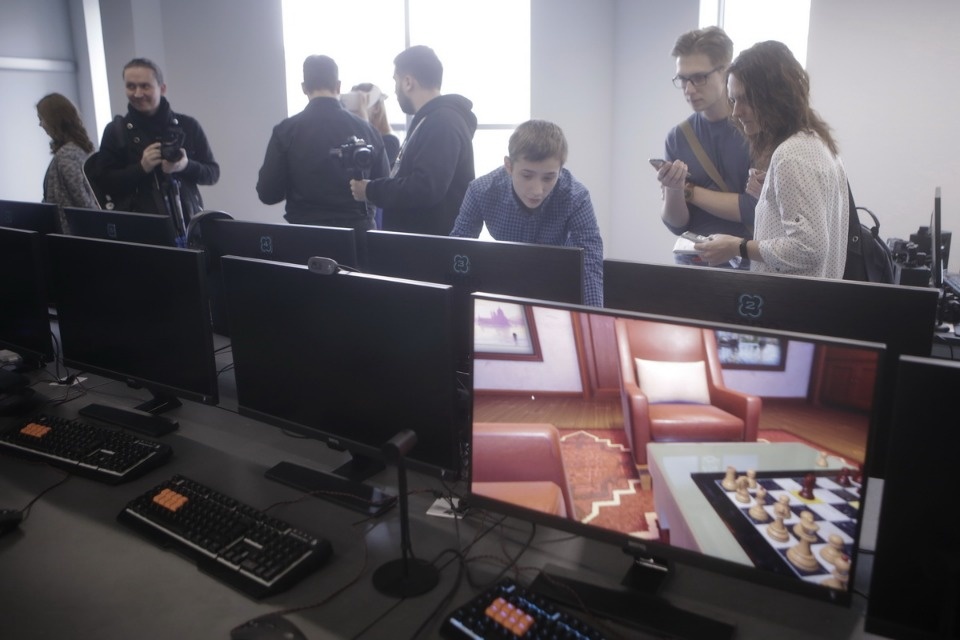 Журналисты играли как дети в «Кванториуме» Пскова Журналисты играли как дети в «Кванториуме» Пскова