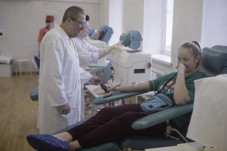 «За Отечество!» - донорская акция  проекта «Команда 2018»