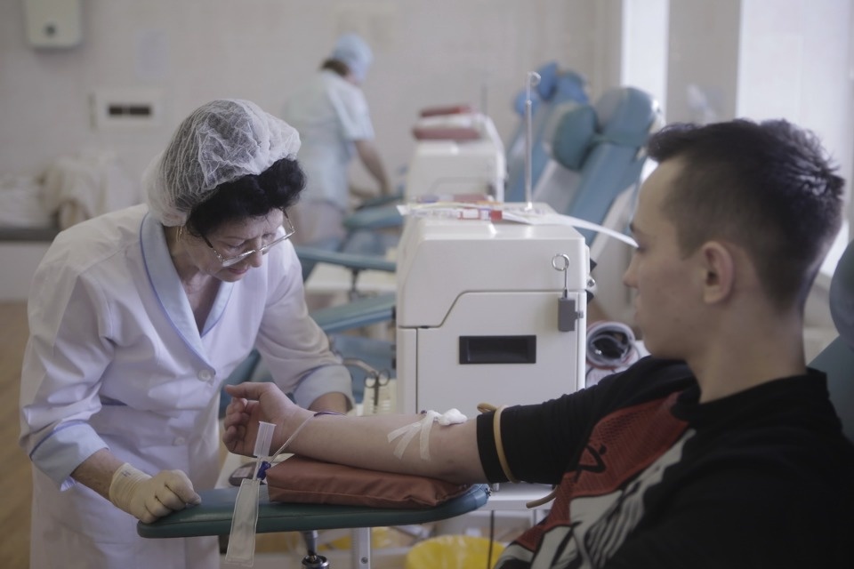 «За Отечество!» - донорская акция  проекта «Команда 2018»