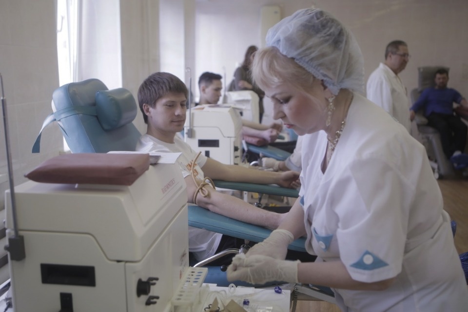 «За Отечество!» - донорская акция  проекта «Команда 2018»