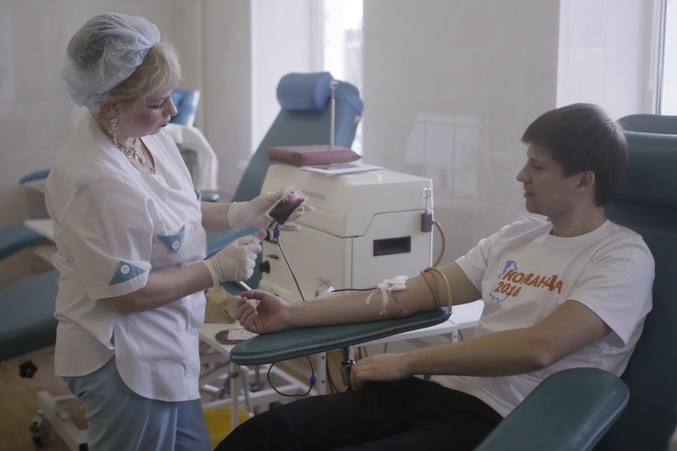 «За Отечество!» - донорская акция  проекта «Команда 2018»