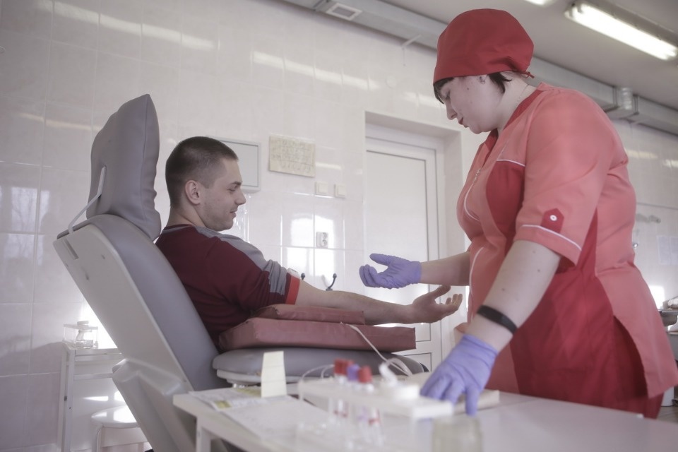 «За Отечество!» - донорская акция  проекта «Команда 2018»