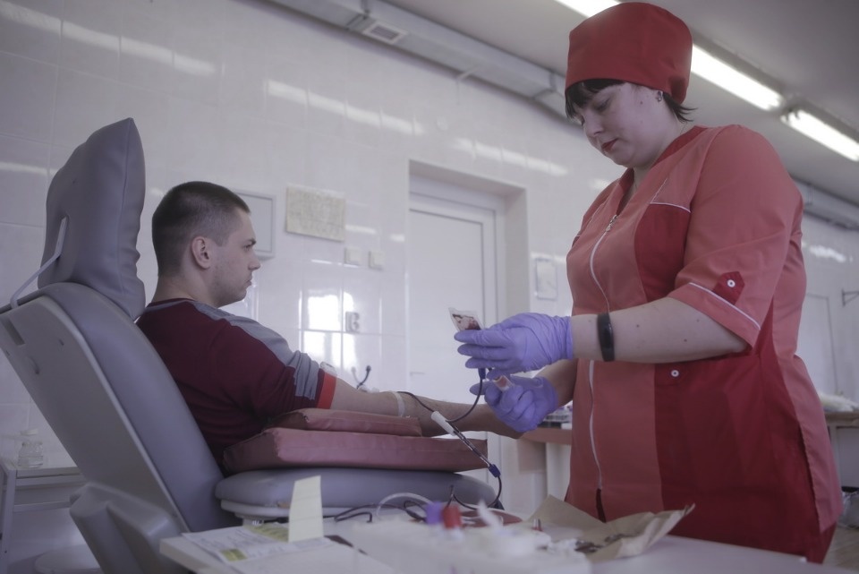 «За Отечество!» - донорская акция  проекта «Команда 2018»