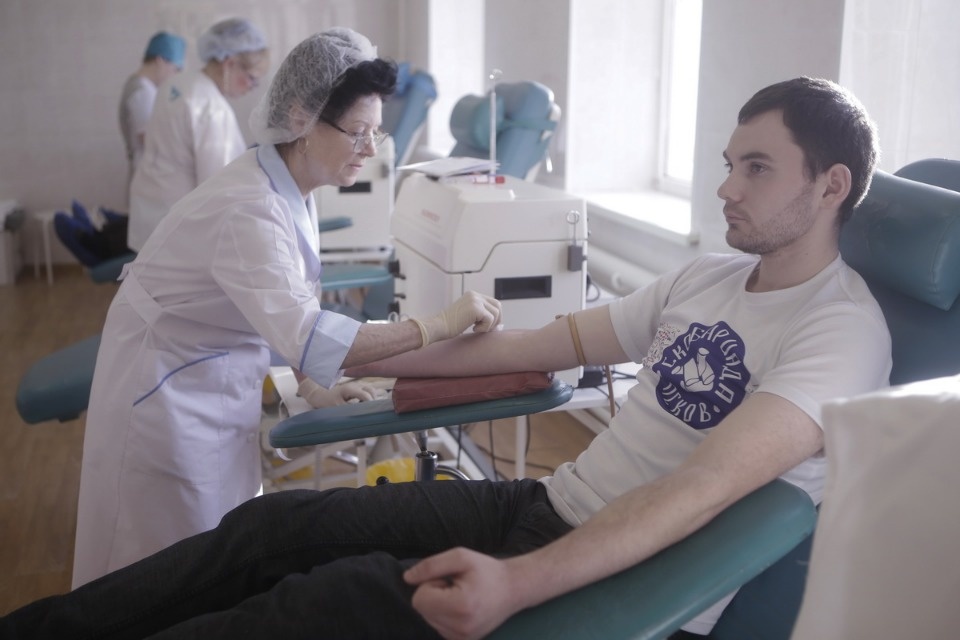 «За Отечество!» - донорская акция  проекта «Команда 2018»