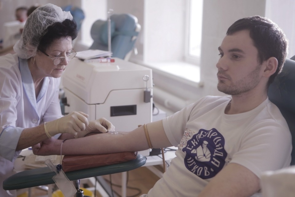 «За Отечество!» - донорская акция  проекта «Команда 2018»