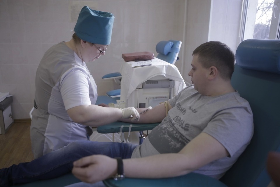 «За Отечество!» - донорская акция  проекта «Команда 2018»