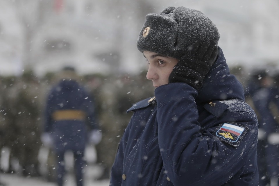 Парад войск Псковского гарнизона в День защитника Отечества Парад войск Псковского гарнизона в День защитника Отечества