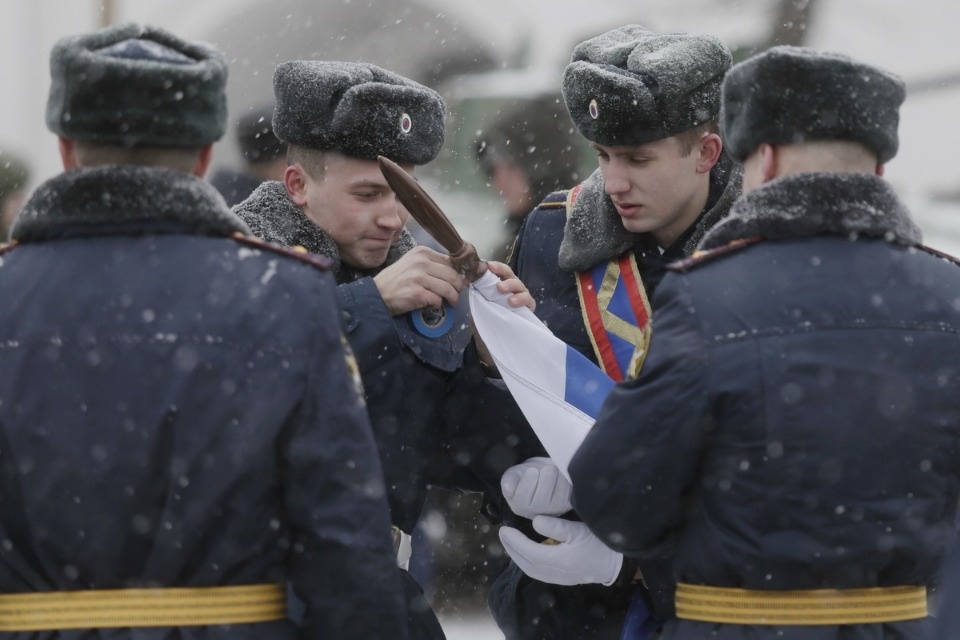 Парад войск Псковского гарнизона в День защитника Отечества Парад войск Псковского гарнизона в День защитника Отечества