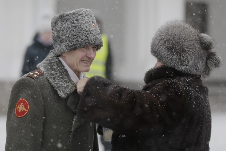 Парад войск Псковского гарнизона в День защитника Отечества Парад войск Псковского гарнизона в День защитника Отечества
