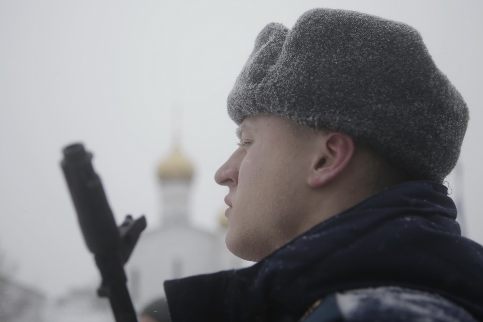 Парад войск Псковского гарнизона в День защитника Отечества Парад войск Псковского гарнизона в День защитника Отечества