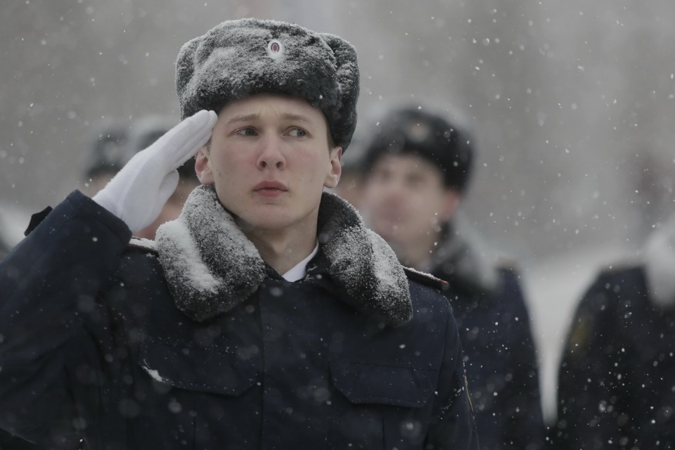 Парад войск Псковского гарнизона в День защитника Отечества Парад войск Псковского гарнизона в День защитника Отечества