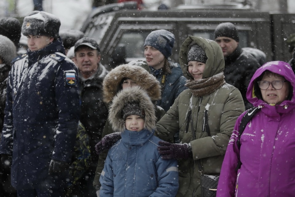 Парад войск Псковского гарнизона в День защитника Отечества Парад войск Псковского гарнизона в День защитника Отечества