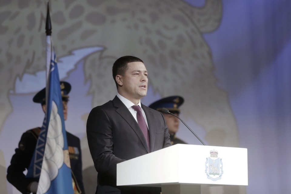 Псковской области торжественно вручили официальные символы Псковской области торжественно вручили официальные символы