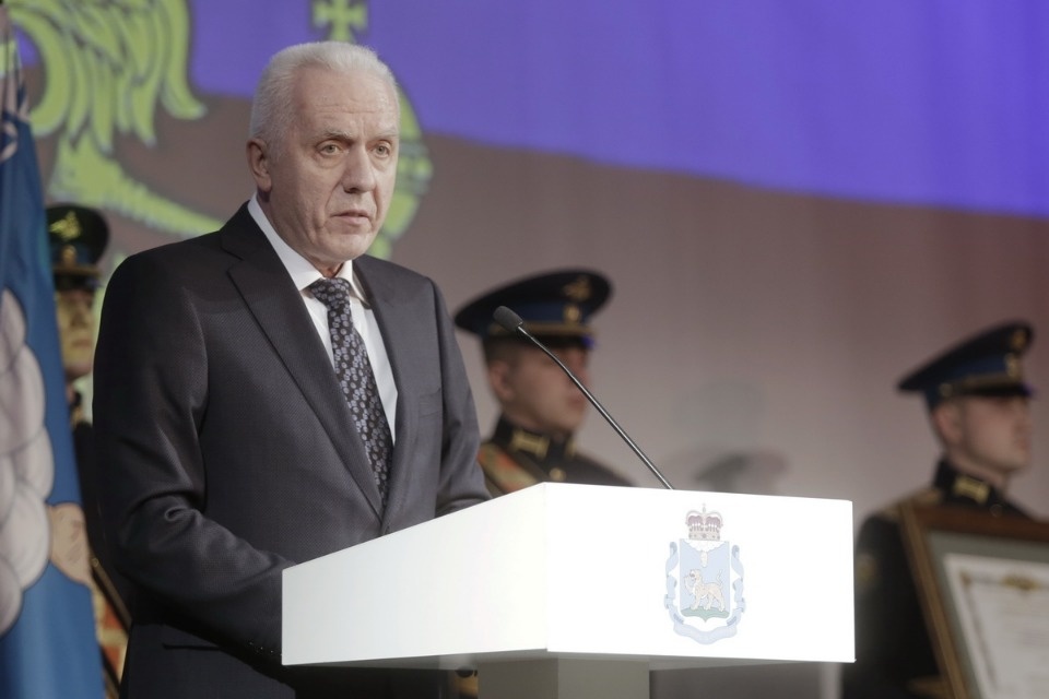 Псковской области торжественно вручили официальные символы Псковской области торжественно вручили официальные символы