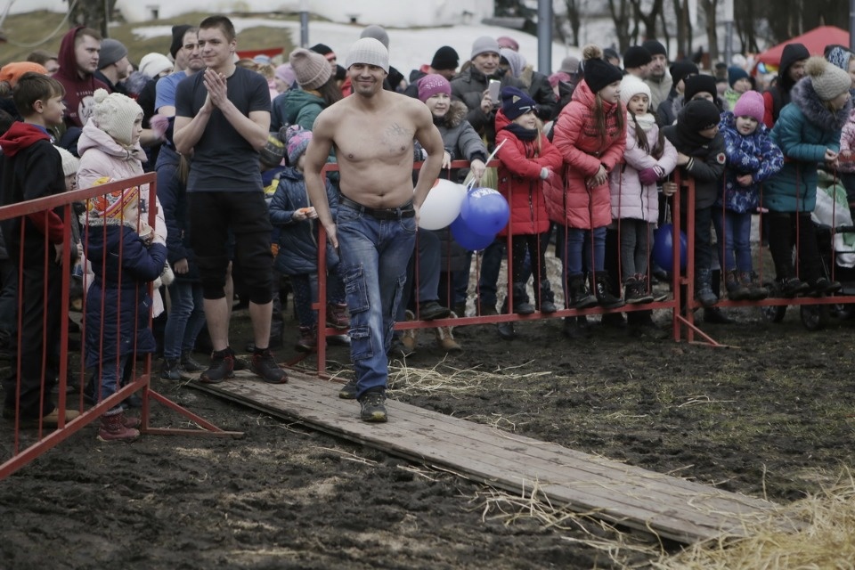 Проводы русской зимы и масленичные гуляния в Пскове