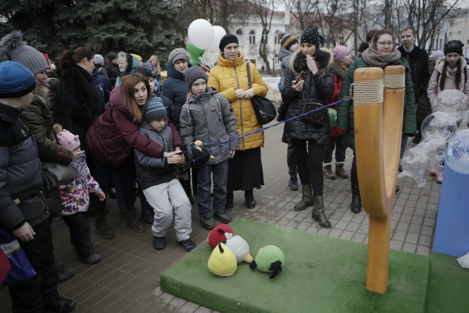 Проводы русской зимы и масленичные гуляния в Пскове