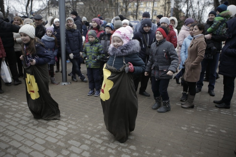 Проводы русской зимы и масленичные гуляния в Пскове