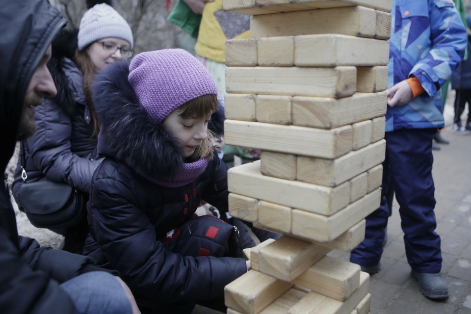 Проводы русской зимы и масленичные гуляния в Пскове