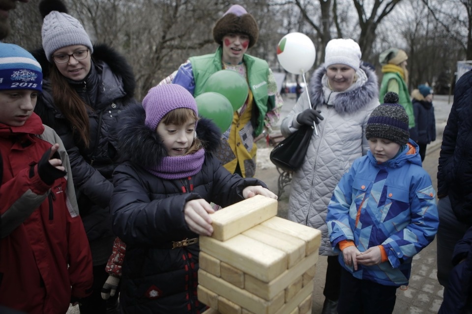 Проводы русской зимы и масленичные гуляния в Пскове