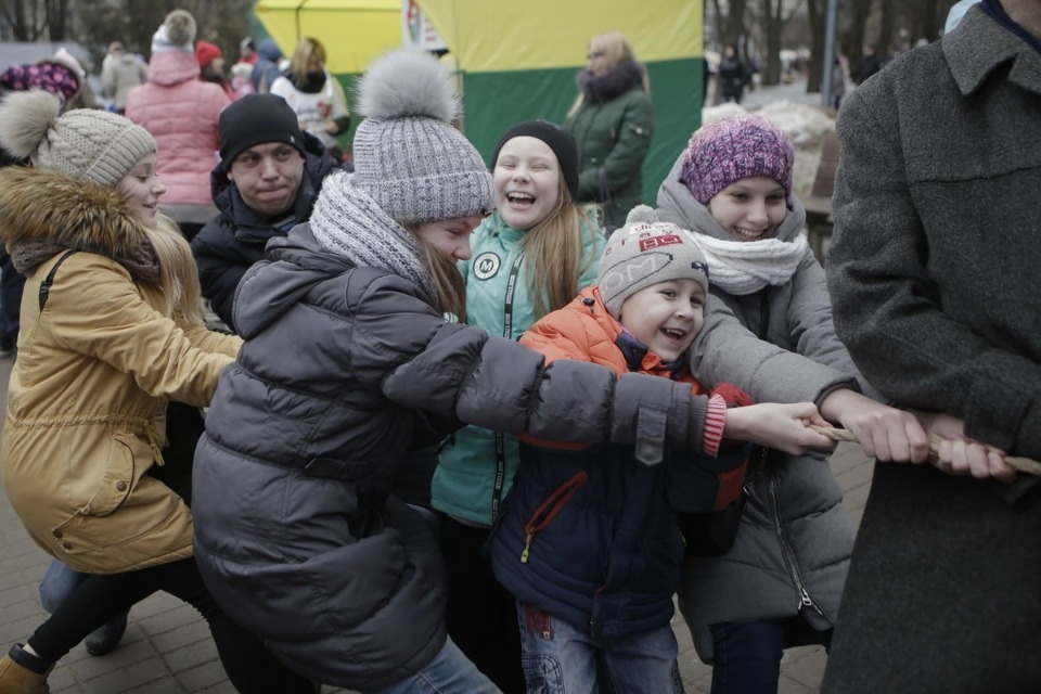 Проводы русской зимы и масленичные гуляния в Пскове