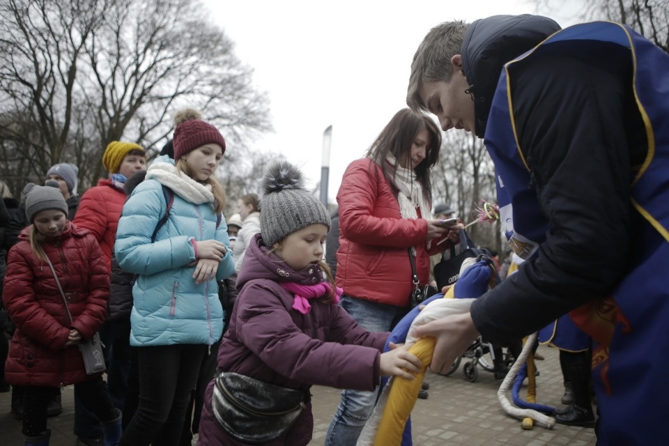 Проводы русской зимы и масленичные гуляния в Пскове