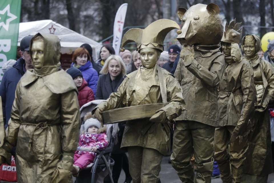 Проводы русской зимы и масленичные гуляния в Пскове