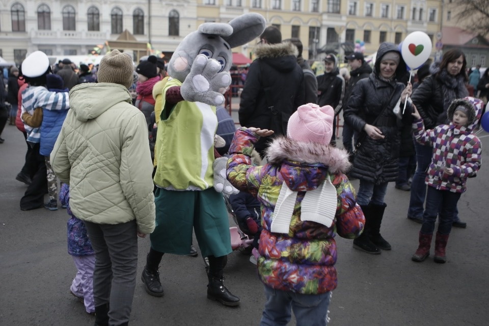 Проводы русской зимы и масленичные гуляния в Пскове