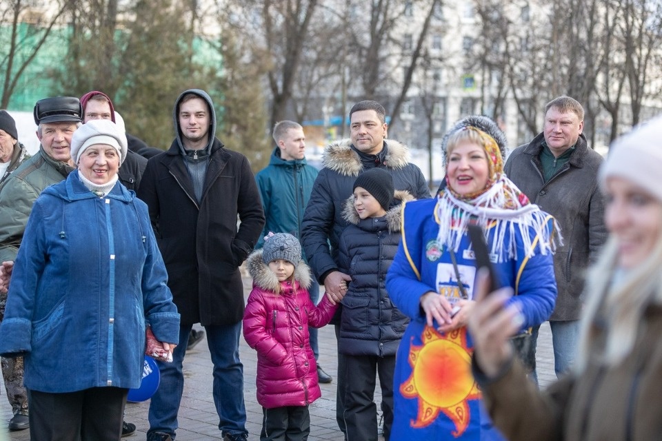 Псковичи весело и широко отметили Масленицу