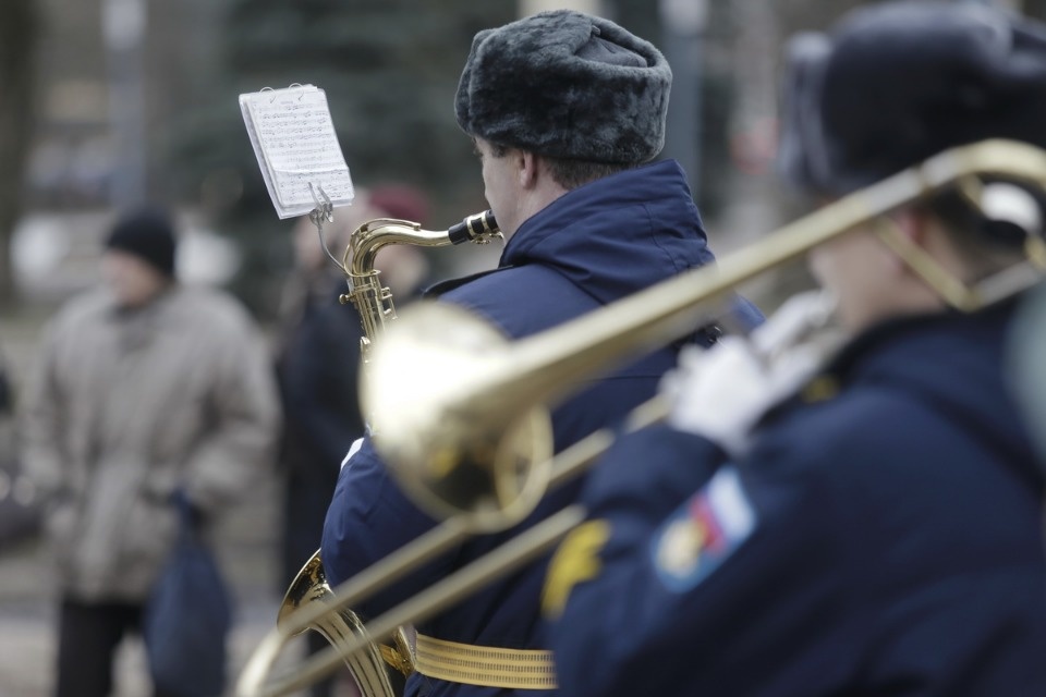Псковичи отметили пятилетие воссоединения Крыма с Россией