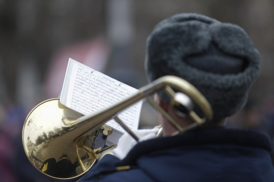 Псковичи отметили пятилетие воссоединения Крыма с Россией