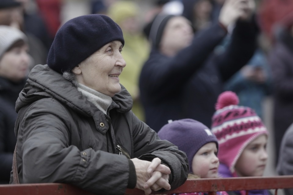 Псковичи отметили пятилетие воссоединения Крыма с Россией